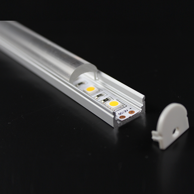 W17.1mm*H13.4mm (Inner Width 12.2mm) LED Aluminum Profile 60° Beam Angle